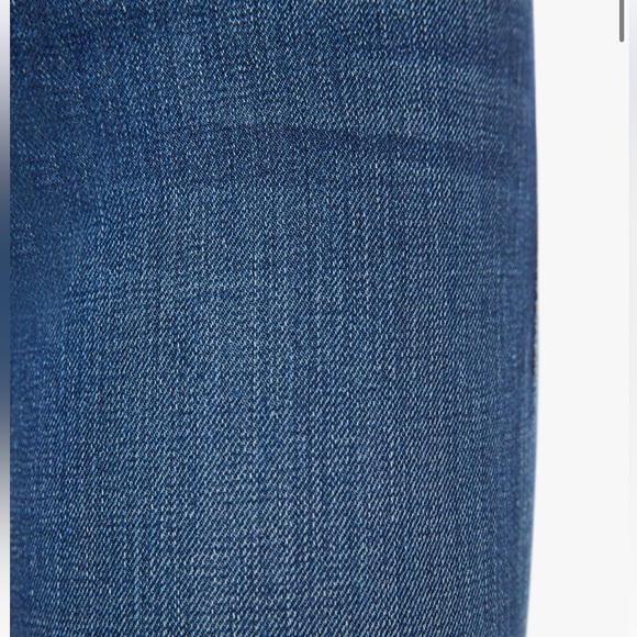 Mother The Insider High Waist Step Frayed Hem Crop Jeans Size 25 Sake to me - Picture 5 of 11